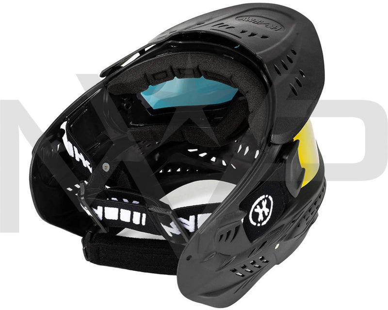 HK Army HSTL Paintball Mask - Black - Fire Lens