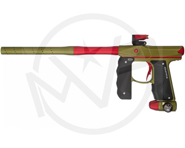 Empire Mini GS Paintball Gun - Olive w/ Red