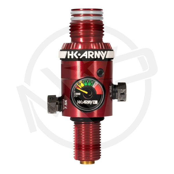 HK HP8 4500psi Regulator - Red