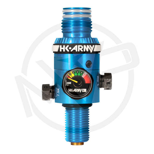 HK HP8 4500psi Regulator - Turquoise