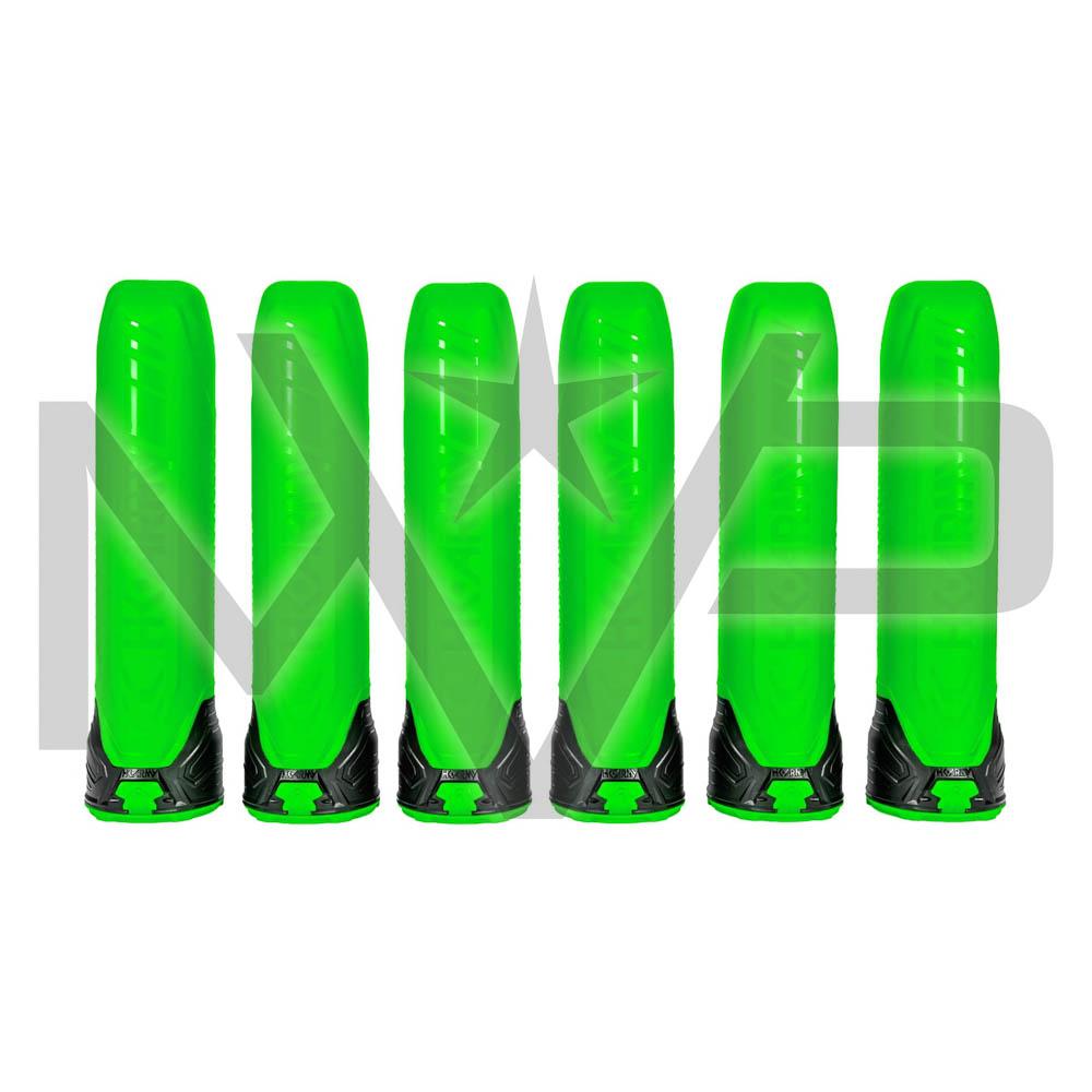 HK Army High Capacity 185 rd Pod Neon Green / Black Six Pack