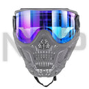 HK Army Skull Mask - Grey Mask / Ice Lens