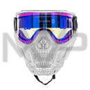 HK Army Skull Mask - White Mask / Ice Lens
