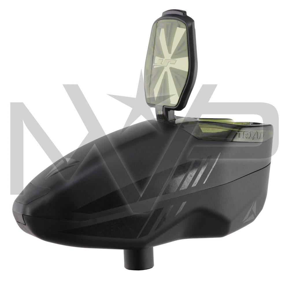 JT Triad Electronic Loader Paintball Hopper Black w/ Olive