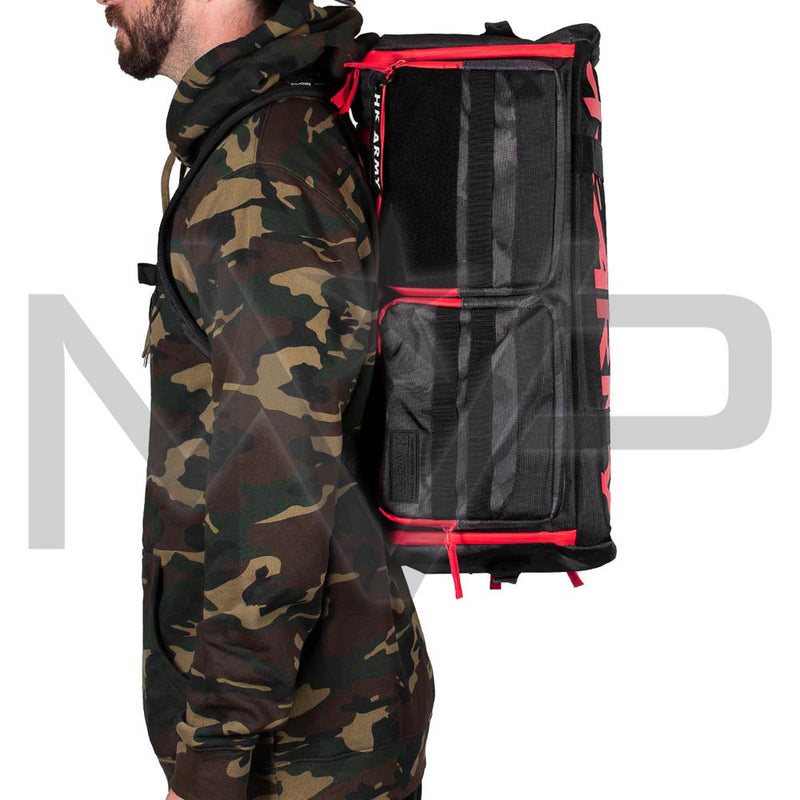 HK Army Expand Gear Bag Backpack 35L - Shrould Black / Red