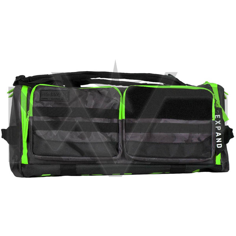 HK Army Expand Gear Bag Backpack 35L - Shrould Black / Neon Green