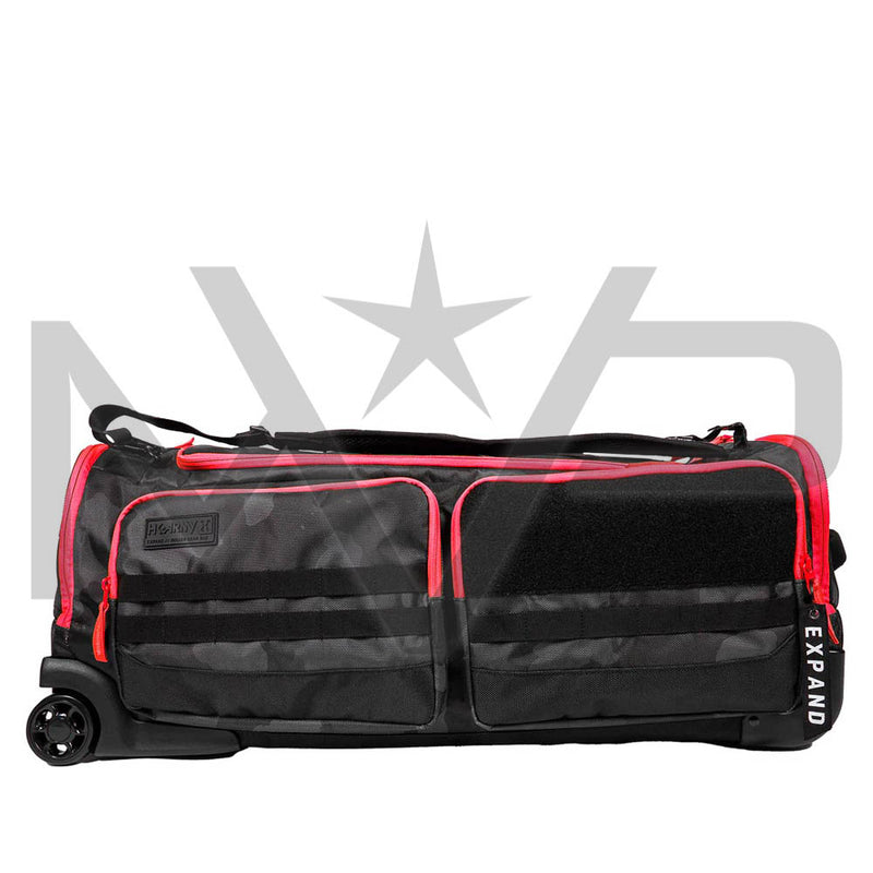 HK Army Expand Gear Bag Roller 75L - Shroud Black / Red