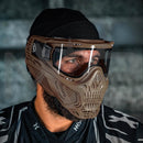 HK Army Skull Mask - Tan Mask / Clear Lens