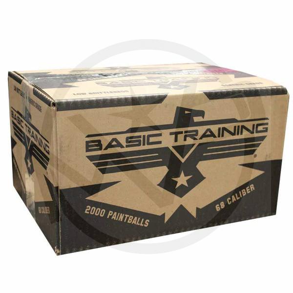 ( .68 Caliber ) Basic Training Paintballs - Orange Shell - Orange Fill - 2,000 Rounds