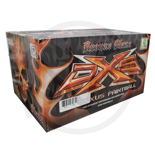 ( .68 Caliber ) DXS Bronze Paintballs - Bronze - Yellow Fill - 2,000 Rounds