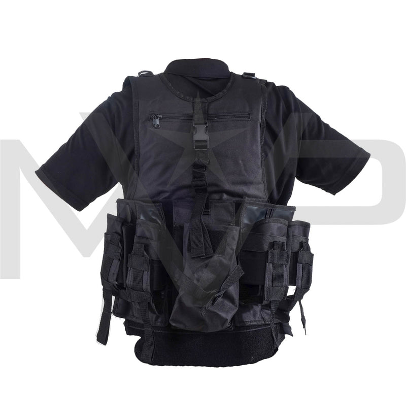 Gen X Global Deluxe Tactical Vest - Black