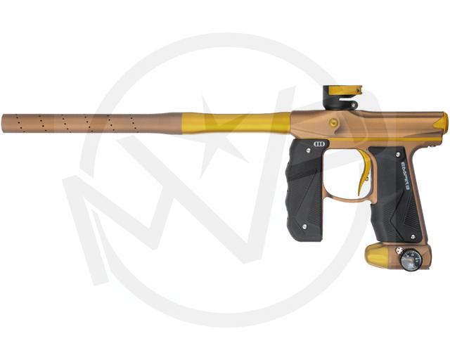 Empire Mini GS Paintball Gun - Orange w/ Gold