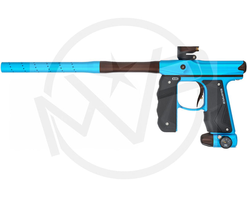 Empire Mini GS Paintball Gun - Dust Light Blue w/ Brown