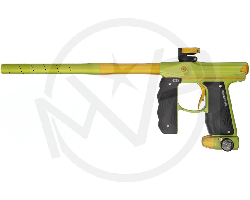 Empire Mini GS Paintball Gun - Neon Green w/ Gold