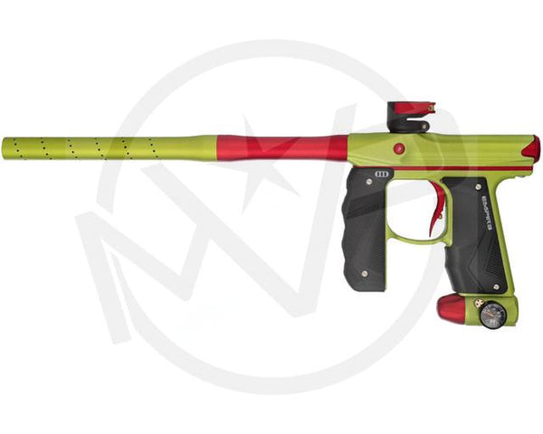 Empire Mini GS Paintball Gun - Neon Green w/ Red