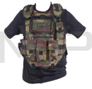 Gen X Global Deluxe Tactical Vest - Woodland Camo