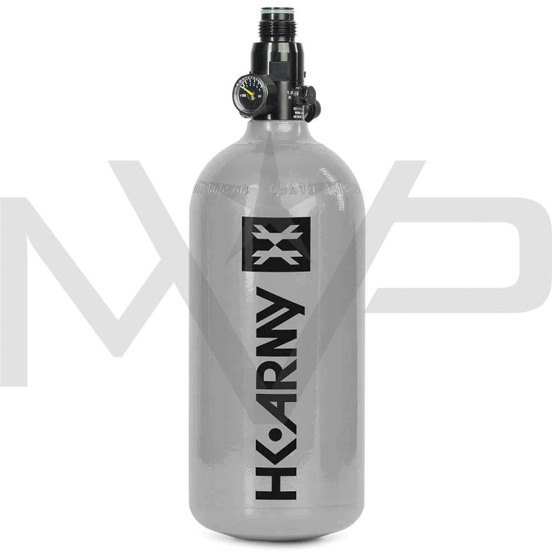 HK Aluminum Compressed Air Paintball Tank - Gun Metal Grey 48ci 3000psi