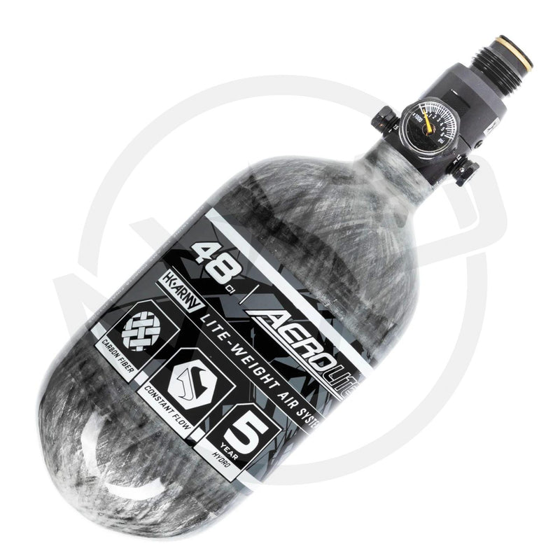 HK Army AeroLite Carbon Fiber Tank - Translucent - Clear - 48ci /4500psi