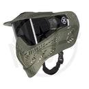 HK Army HSTL Paintball Mask - Olive - Clear Lens