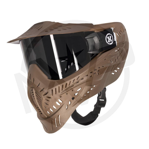 HK Army HSTL Paintball Mask - Tan - Clear Lens