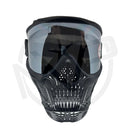 HK Army Skull Mask - Black Mask / Chrome Lens
