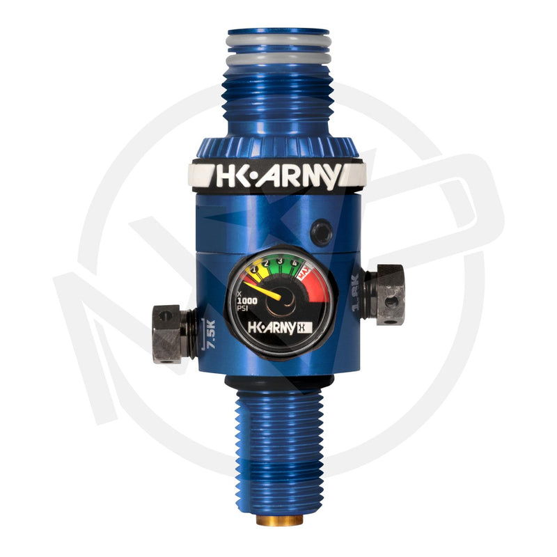 HK HP8 4500psi Regulator - Blue