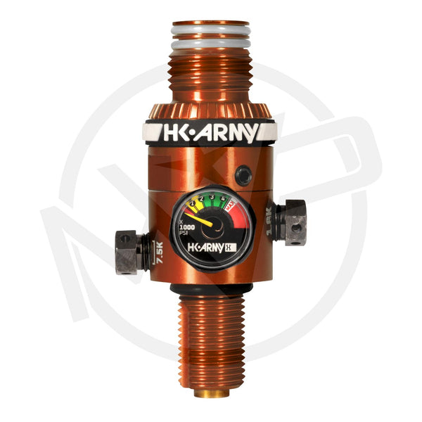 HK HP8 4500psi Regulator - Orange