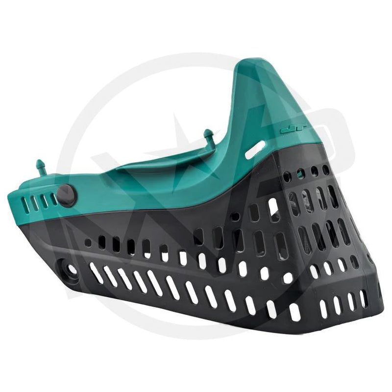 JT Paintball - Proflex Part - Mask Skirt (Bottom) - LE Emerald/Black