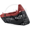 JT Paintball - Proflex Part - Mask Skirt (Bottom) - LE Garnet/Black