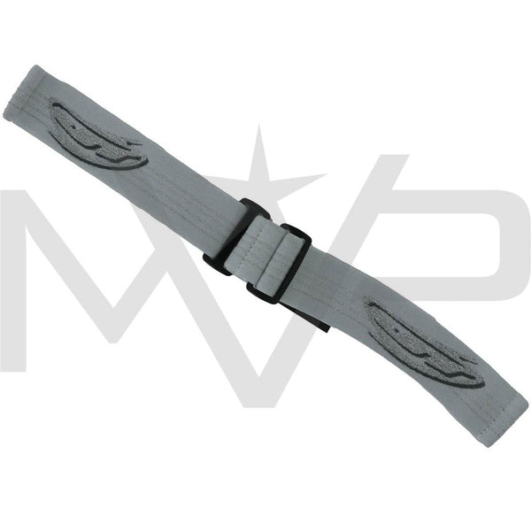 JT Paintball - Proflex Part - Woven Strap - White/Silver Banana Logo (Limited Edition)