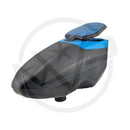 JT Triad Electronic Loader - Paintball Hopper - Black w/ Blue