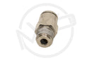 Paintball Macroline Hose Fitting - 1/8 Thread - Straight