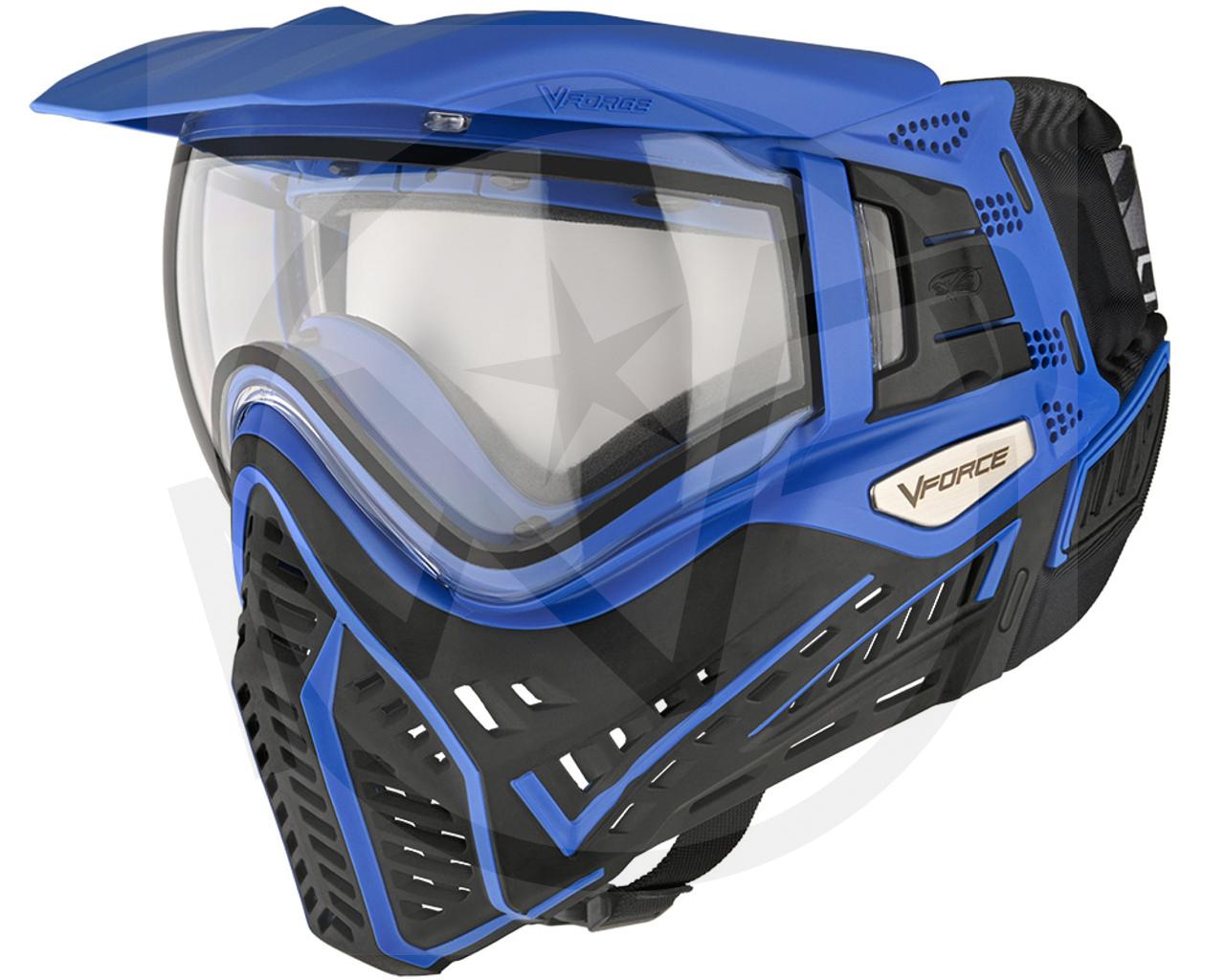 Masque De Paintball VForce – Noir/vert, Taille Large, Fabriqué Au Canada (Occasion)