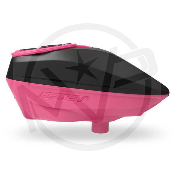 Virtue Spire ir2 Electric Paintball Loader - Black Pink