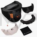 Carbon Paintball Mask - ZERO PRO - More Coverage - Clear