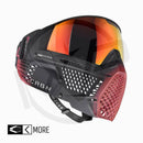 Carbon Paintball Mask - ZERO PRO - More Coverage - Halftone Pink(Goggle Only)