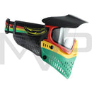 JT ProFlex Thermal Paintball Mask -  RASTA mask / Clear Lens
