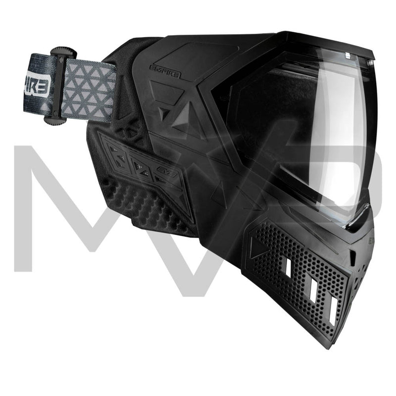 Empire EVS Thermal Paintball Mask - Black / Black