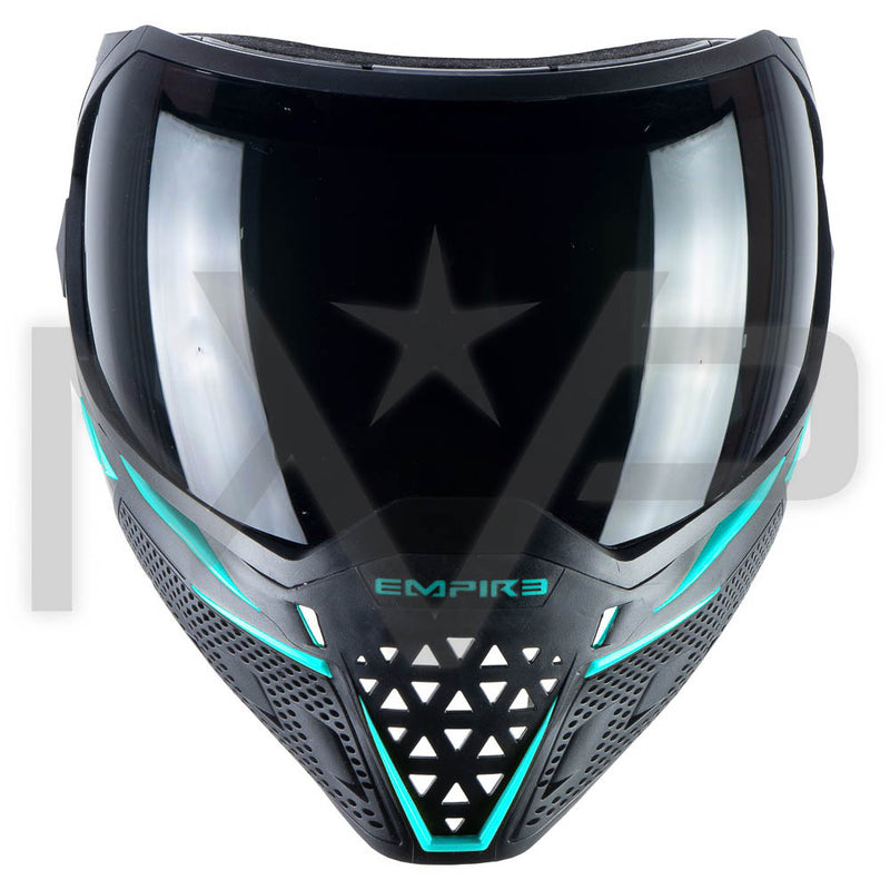 Empire EVS Thermal Paintball Mask - Black / Aqua
