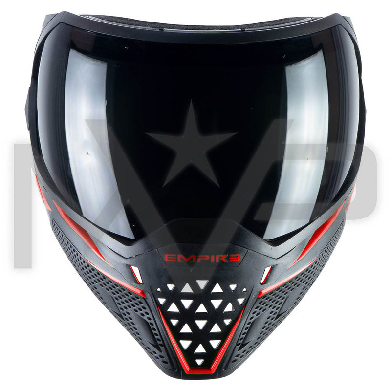 Empire EVS Thermal Paintball Mask - Black / Red