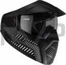 BASE Thermal Paintball Mask - Black Mask / Clear Lens