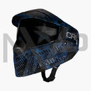 BASE Thermal Paintball Mask - Blue Camo Mask / Smoke Lens