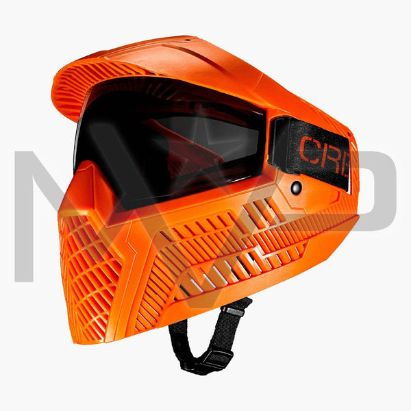 BASE Thermal Paintball Mask - Orange Mask / Smoke Lens