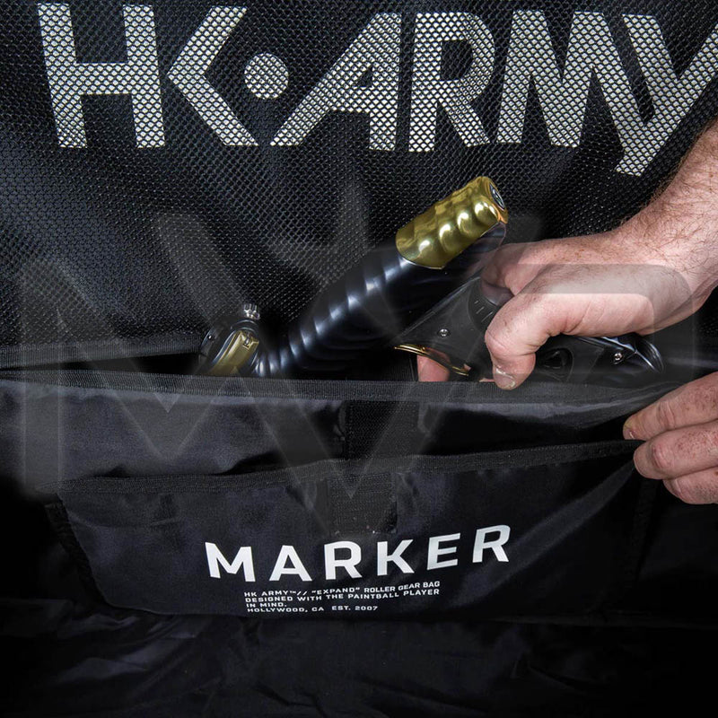 HK Army Expand Gear Bag Roller 75L - Shroud Black / Forest Green