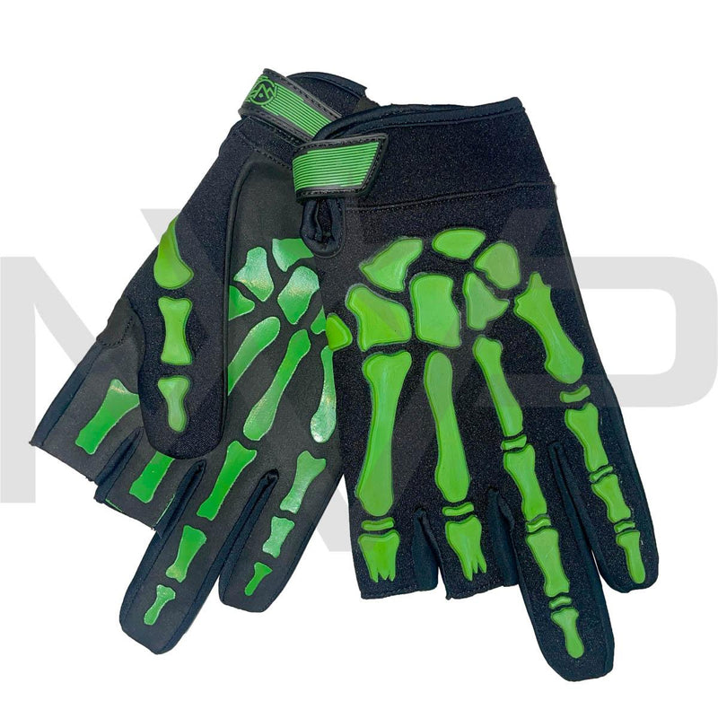 Bones Gloves - Green - Large