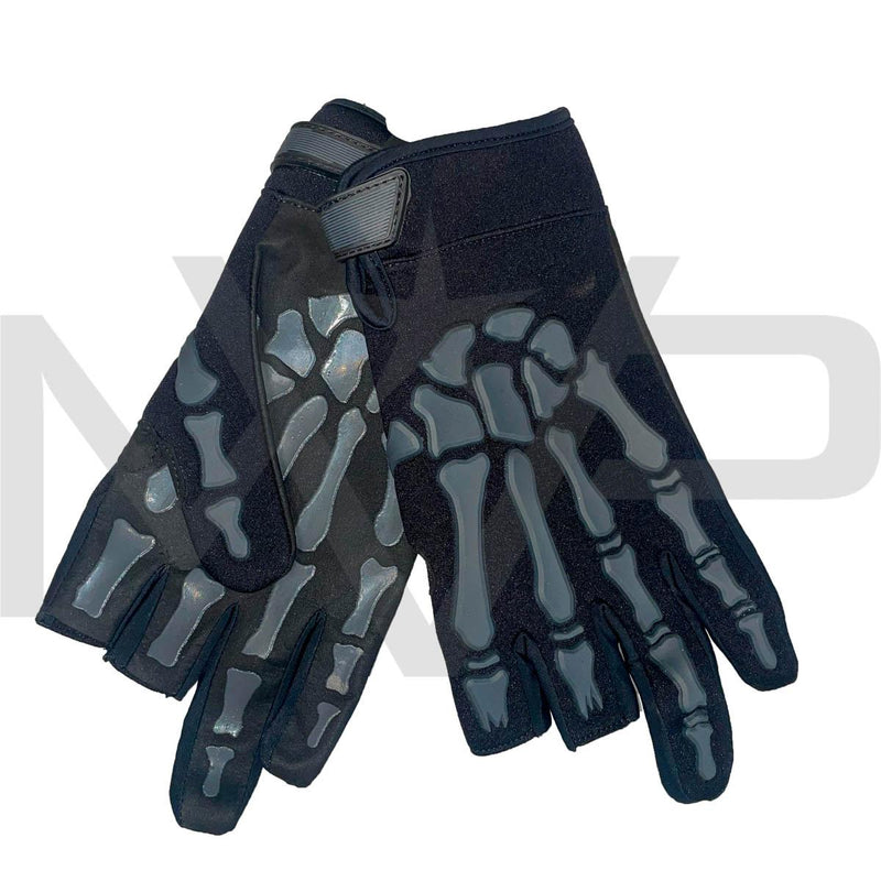 Bones Gloves - Grey - Large