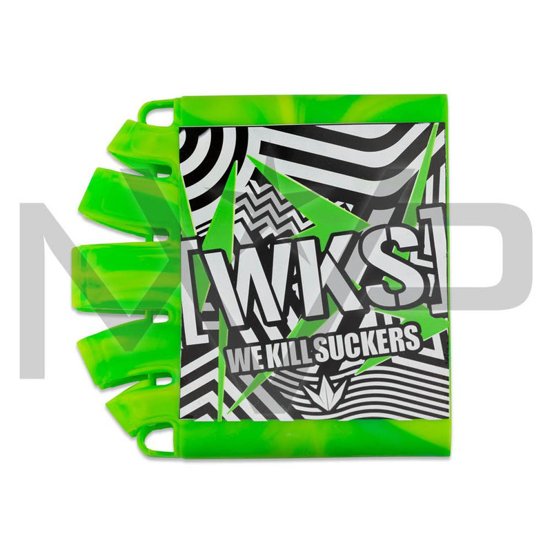 Bunkerkings - Knuckle Butt Tank Cover - WKS Shred - Lime