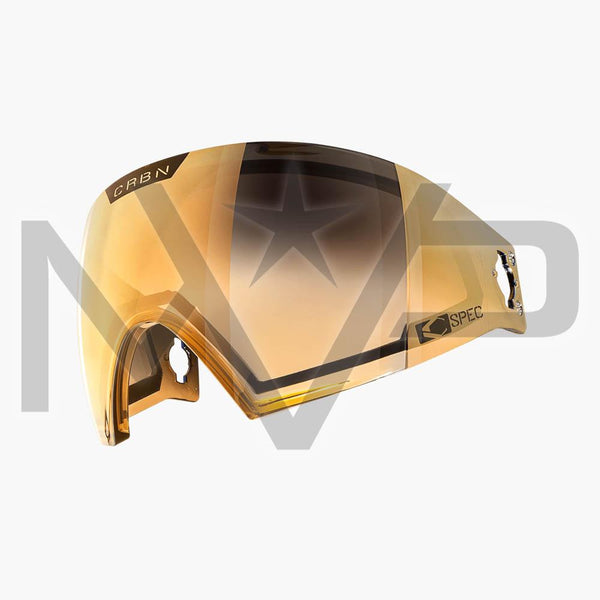 Carbon Paintball CSPEC Lens - Midlight - Tungsten Fade Gold Mirror