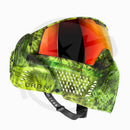 Carbon Paintball Mask - ZERO PRO - Less Coverage - Gecko