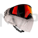 Carbon Paintball Mask - ZERO PRO - More Coverage - Clear